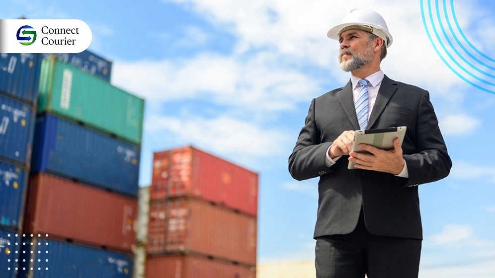 China_product_sourcing_is_standing_infront_of_big_containers